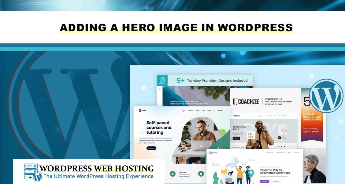 Adding a Hero Image in WordPress
