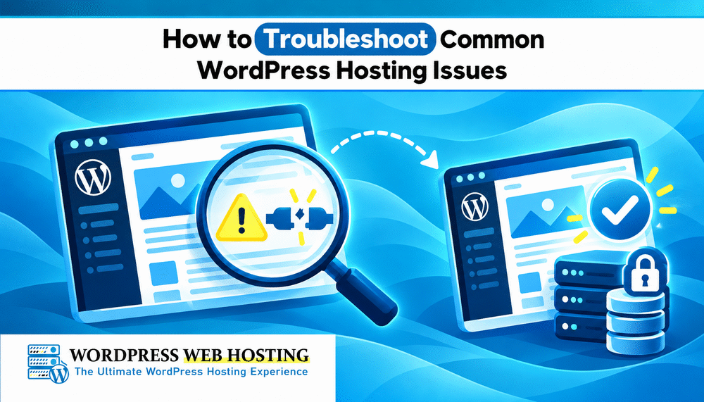 How to Troubleshoot Common WordPress Hosting Issues